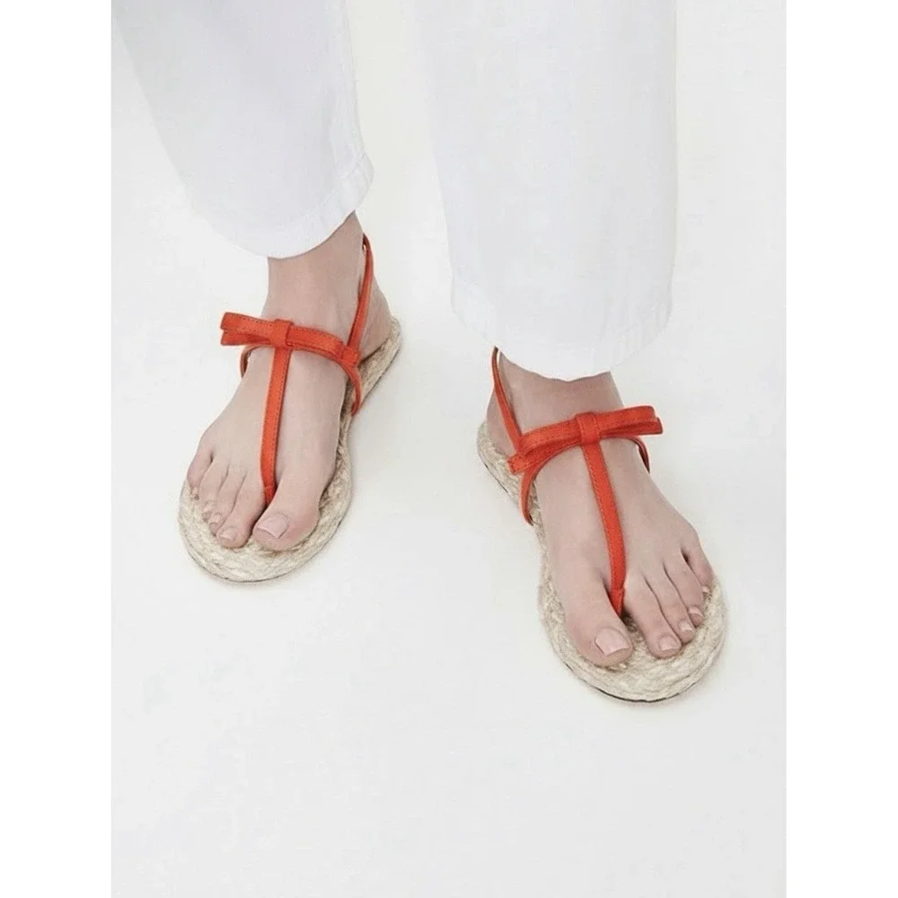 Stuart Weitzman Felicity Slingback Espadrille Sandal Sz 8 Resortwear Chic $295